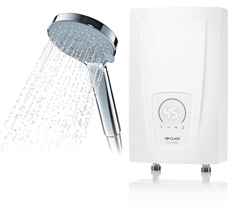 Chauffe-eau instantané électrique compact CEX 9 Plus avec douchette à main  CXH · CLAGE.fr